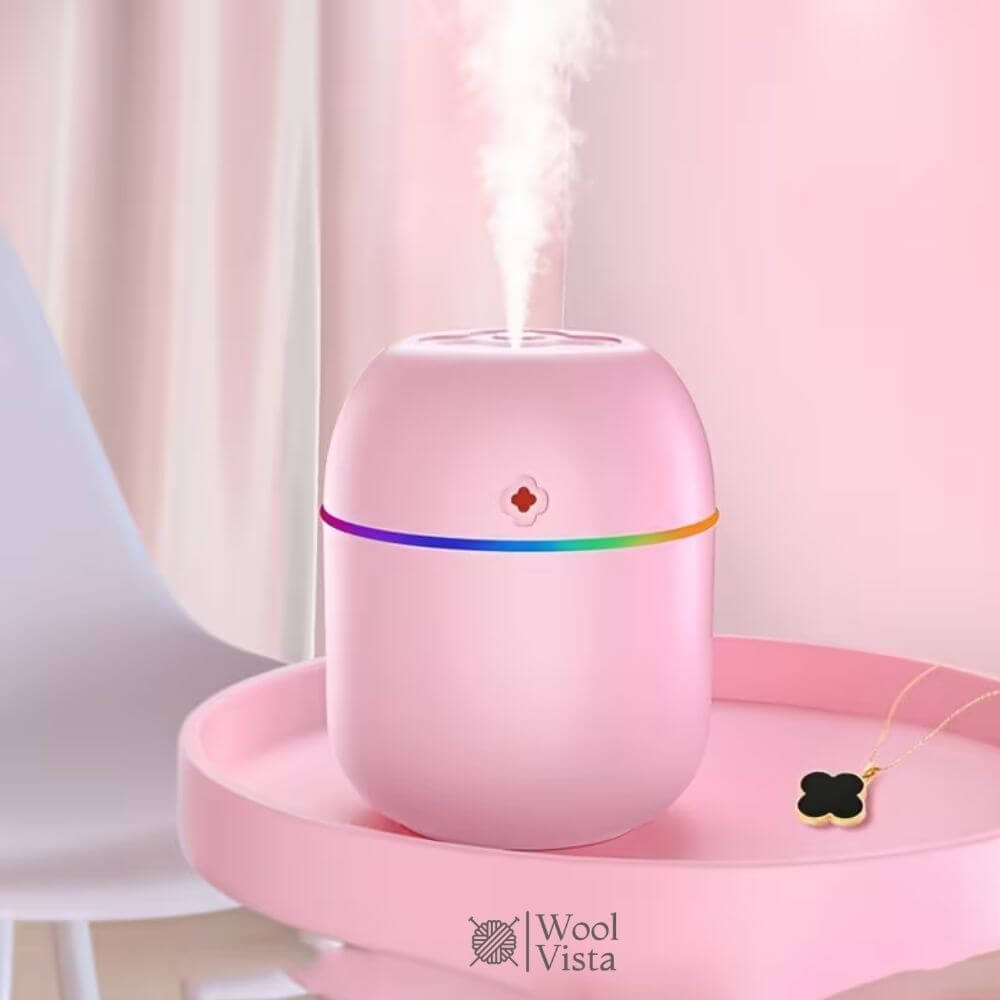 AROMARELAX USB HUMIDIFIER – LUCKY COLORFUL AROMA MACHINE WITH ATMOSPHERE LIGHT & USB SPRAY