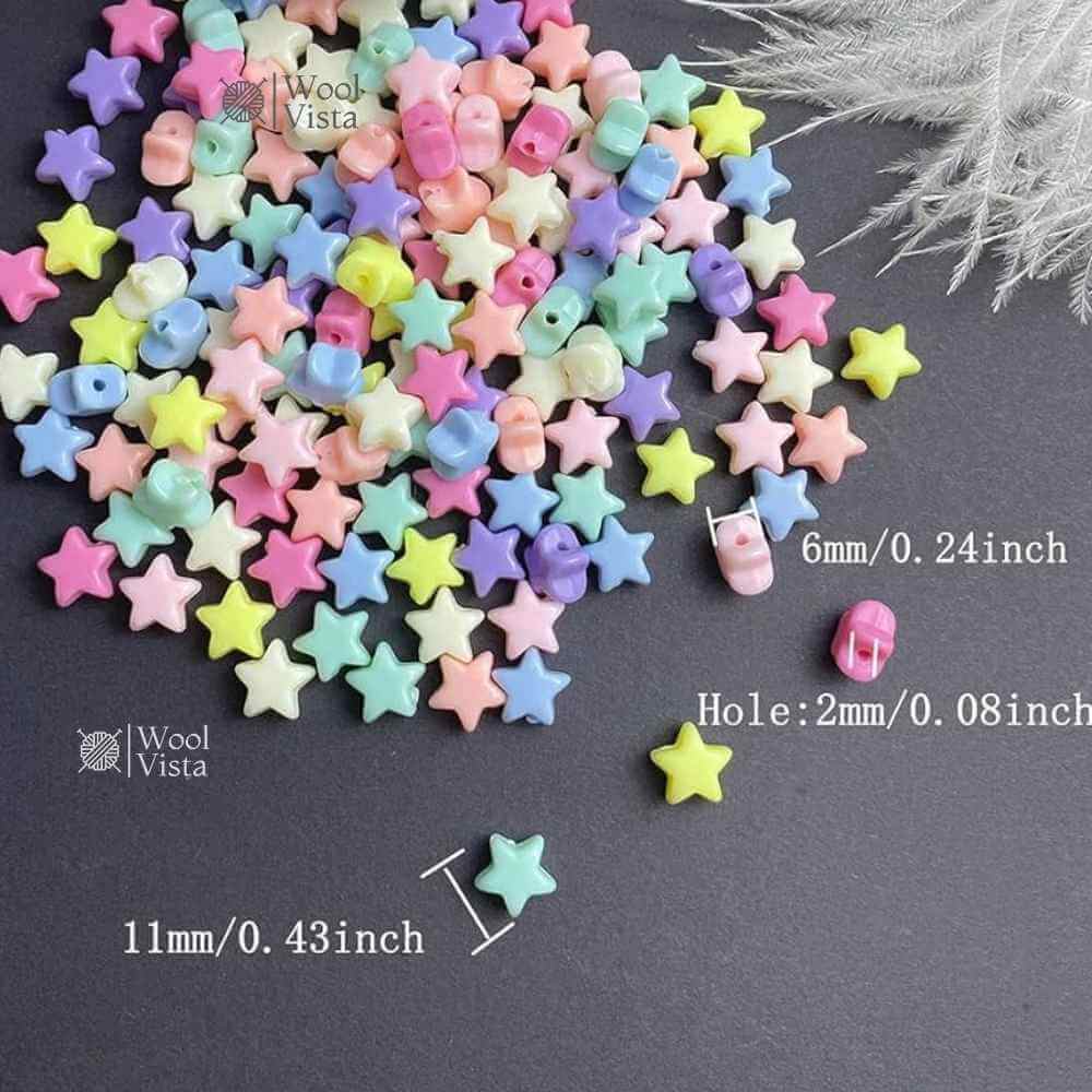 LARGE CHUNKY COLORFUL ACRYLIC BEADS – MIXED DIFFERENT SHAPES FOR NECKLACE BRACELET JEWELRY MAKING & DIY CRAFTS