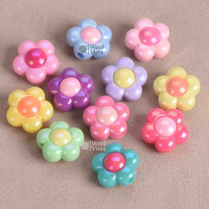 LARGE CHUNKY COLORFUL ACRYLIC BEADS – MIXED DIFFERENT SHAPES FOR NECKLACE BRACELET JEWELRY MAKING & DIY CRAFTS