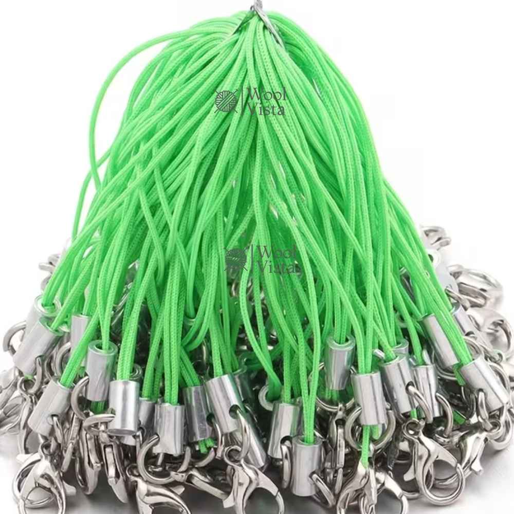 MOBILE PHONE ROPE 10 PCS – DURABLE STRAP CORD FOR DIY PHONE CHAIN & ACCESSORY MAKING