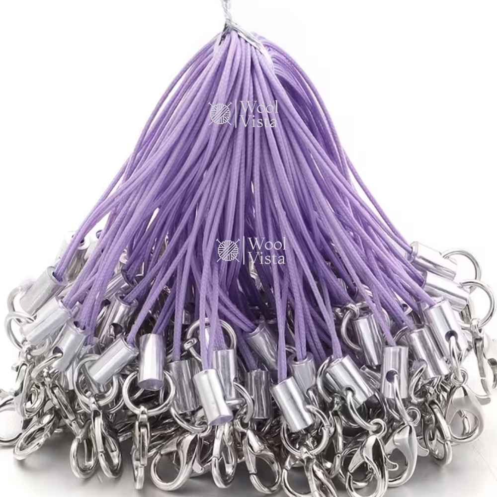 MOBILE PHONE ROPE 10 PCS – DURABLE STRAP CORD FOR DIY PHONE CHAIN & ACCESSORY MAKING