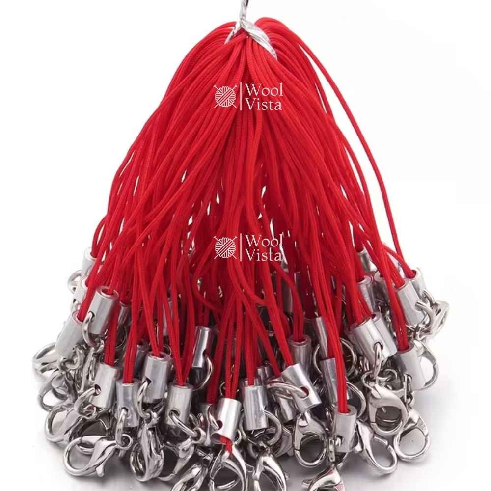 MOBILE PHONE ROPE 10 PCS – DURABLE STRAP CORD FOR DIY PHONE CHAIN & ACCESSORY MAKING