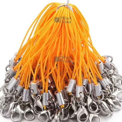 MOBILE PHONE ROPE 10 PCS – DURABLE STRAP CORD FOR DIY PHONE CHAIN & ACCESSORY MAKING