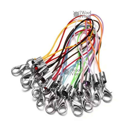 MOBILE PHONE ROPE 10 PCS – DURABLE STRAP CORD FOR DIY PHONE CHAIN & ACCESSORY MAKING
