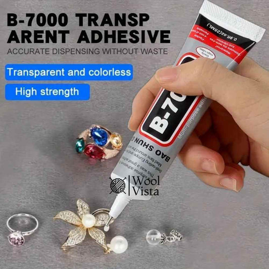B7000 MULTI-PURPOSE ADHESIVE GLUE FOR JEWELRY AND CRAFTS