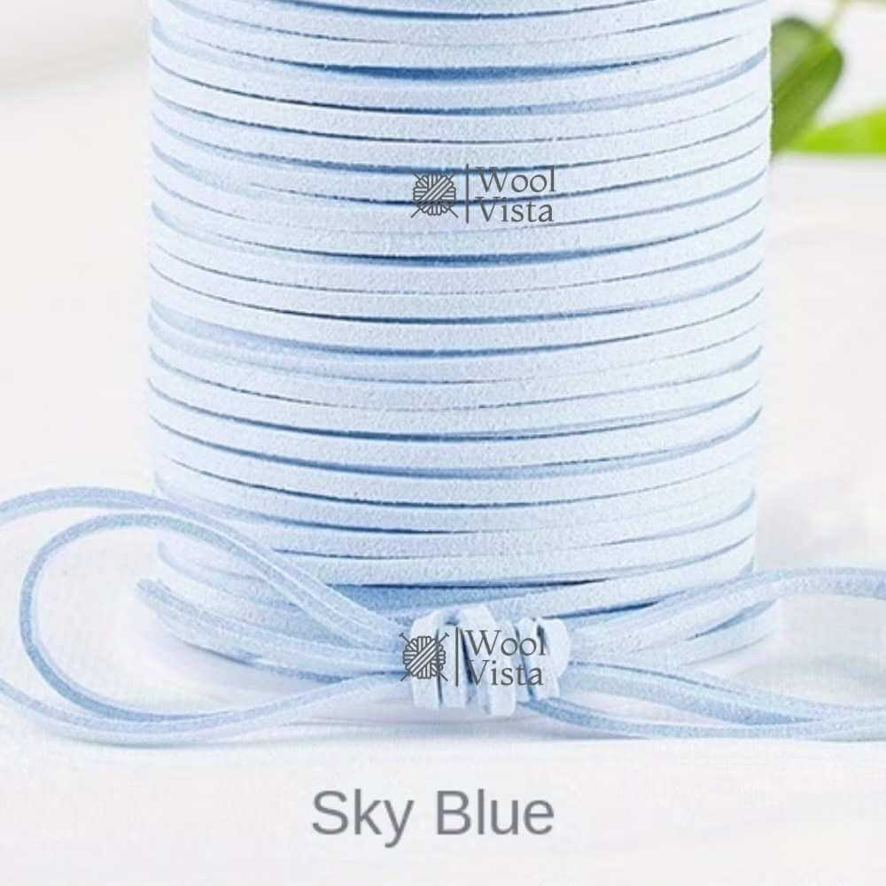 BRAIDED CORD KOREAN VELVET FAUX LEATHER BRACELET STRING – HANDMADE DIY BEADING CORD FOR JEWELRY MAKING, NECKLACES, BRACELETS, CRAFT SUPPLIES & ACCESSORIES