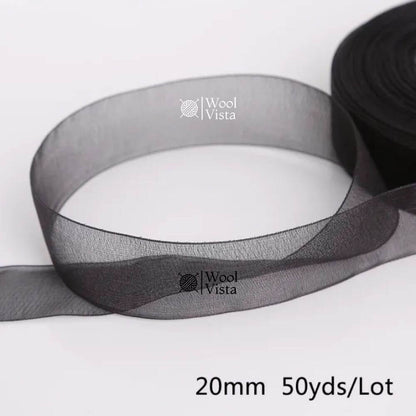 ORGANZA RIBBONS –  DECORATIVE RIBBON FOR GIFT WRAPPING, CRAFTS & PARTY DECOR