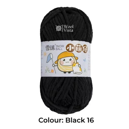 THIN CHENILLE PLUSH YARN – SOFT BLANKET & CROCHET YARN FOR KNITTING, DIY CRAFTS