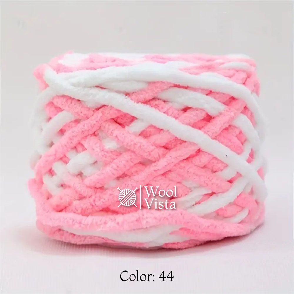 SUPER CHUNKY MULTI COLOR KNITTING BLANKET YARN