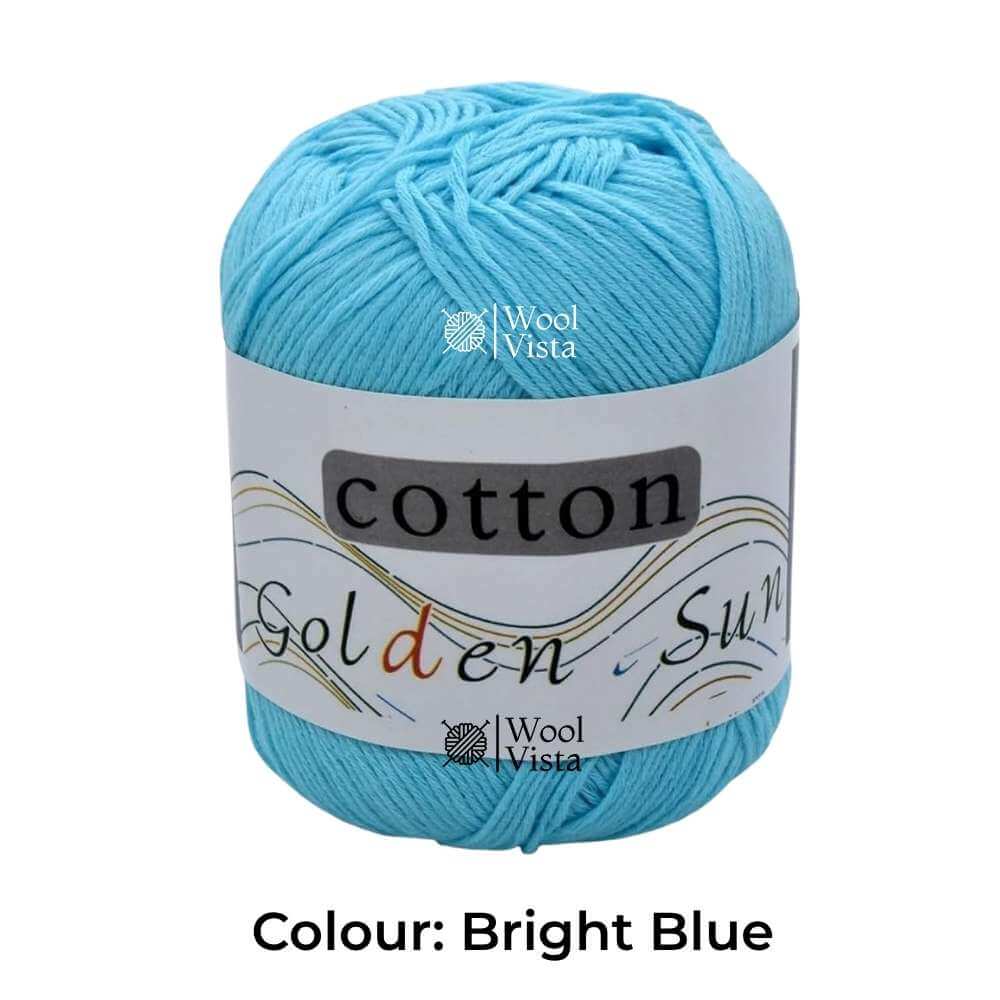 100% COTTON KNITTING YARN 50G – 190M TEXTURIZED COTTON YARN FOR CROCHET, KNITTING & DIY CRAFTS
