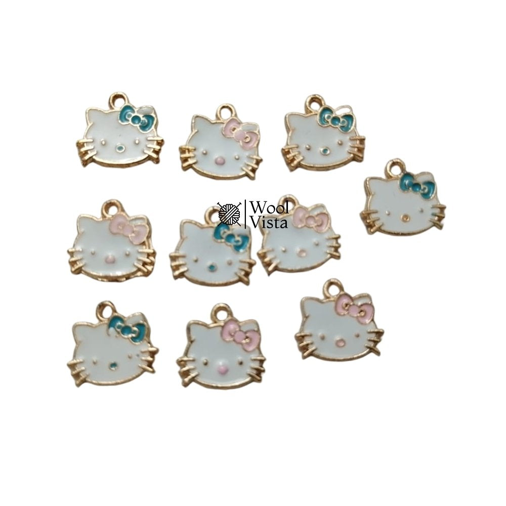 CHARMS SET FOR JEWELRY MAKING & DIY CRAFTING – (PACK OF 10) ASSORTED LARGE CHARMS