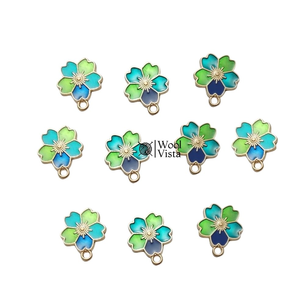 CHARMS SET FOR JEWELRY MAKING & DIY CRAFTING – (PACK OF 10) ASSORTED LARGE CHARMS