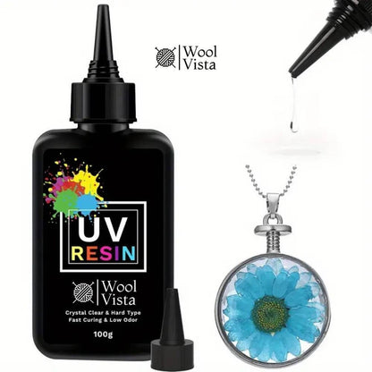 CLEAR EPOXY RESIN – HIGH-GLOSS RESIN FOR JEWELRY MAKING, CASTING & CRAFTS