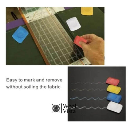 COLOURFUL TAILORING CHALK FOR FABRIC MARKING