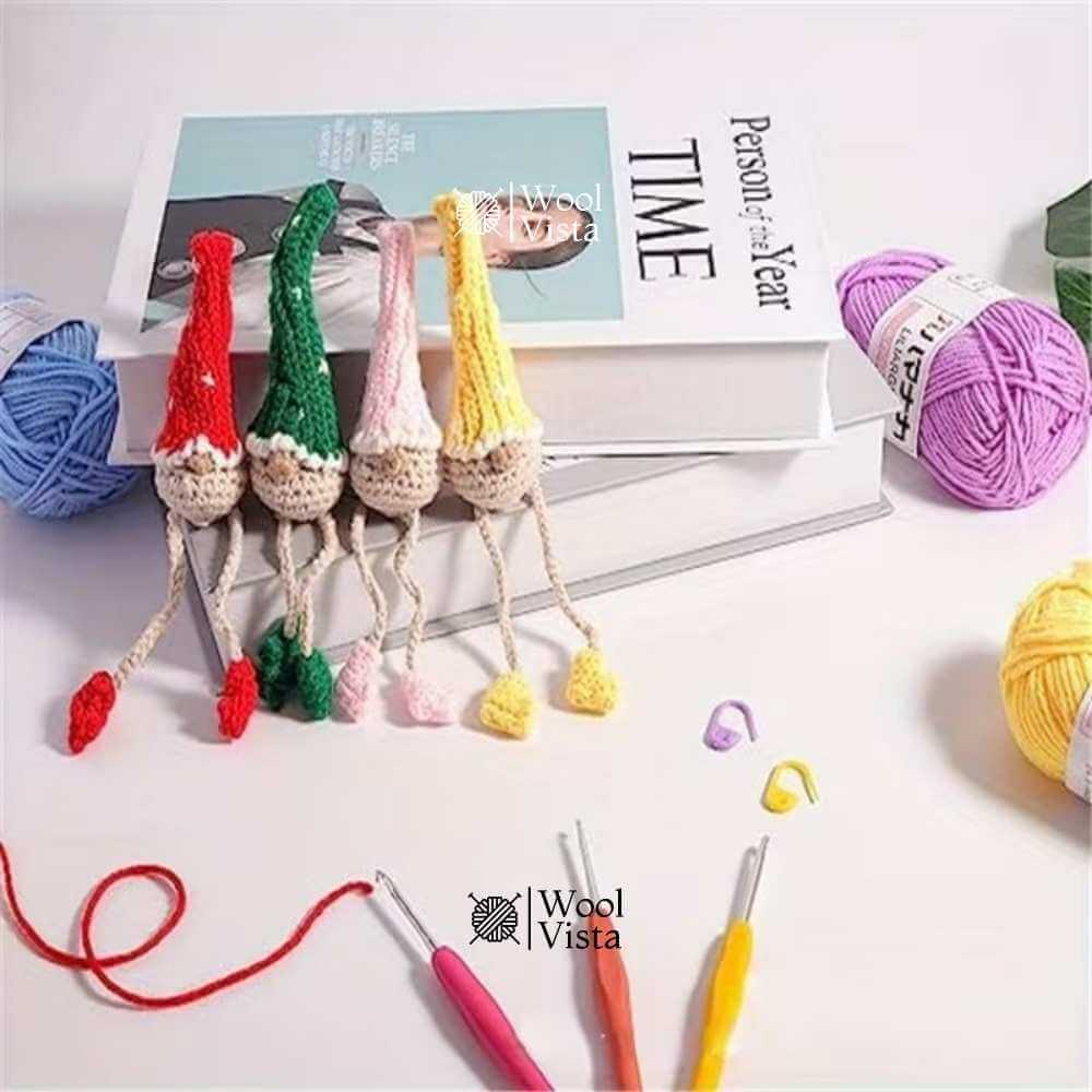 COMPLETE YARN CROCHET KIT WITH ERGONOMIC SOFT GRIP HOOKS – BEGINNER & PROFESSIONAL CROCHET SET (95 PCS)