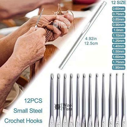 COMPLETE YARN CROCHET KIT WITH ERGONOMIC SOFT GRIP HOOKS – BEGINNER & PROFESSIONAL CROCHET SET (95 PCS)