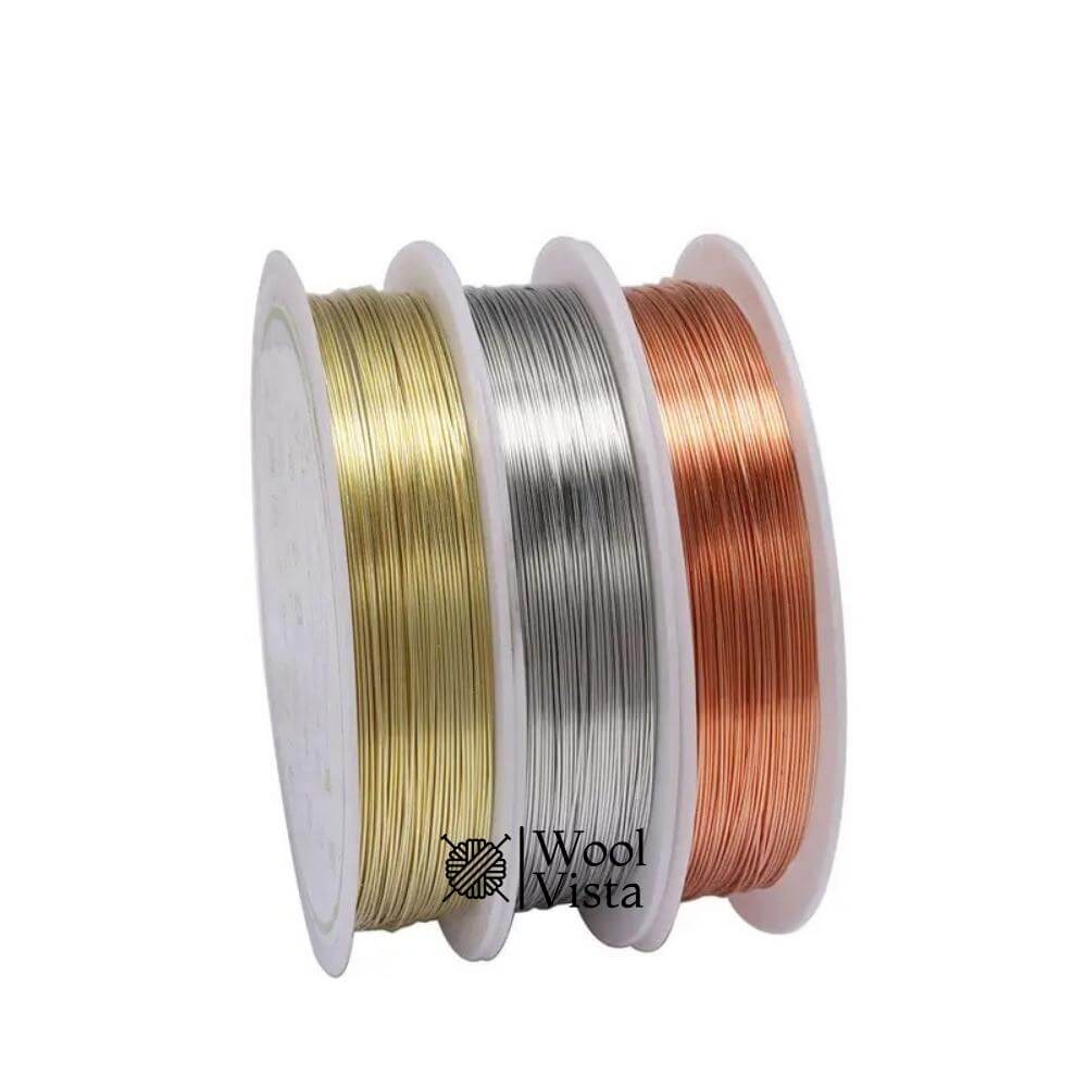 COPPER BEADING WIRE – FOR DIY JEWELRY & CRAFT MAKING