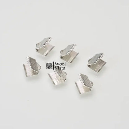 CRIMP CLIPS 8.2MM (PACK OF 20) – ESSENTIAL JEWELRY FINDINGS FOR DIY BRACELETS, NECKLACES & CRAFT PROJECTS