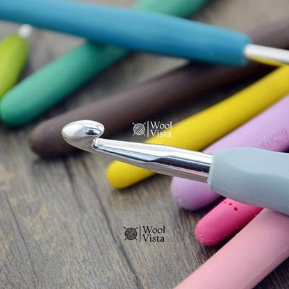 CROCHET HOOK SET ALUMINIUM - (PACK OF 12)