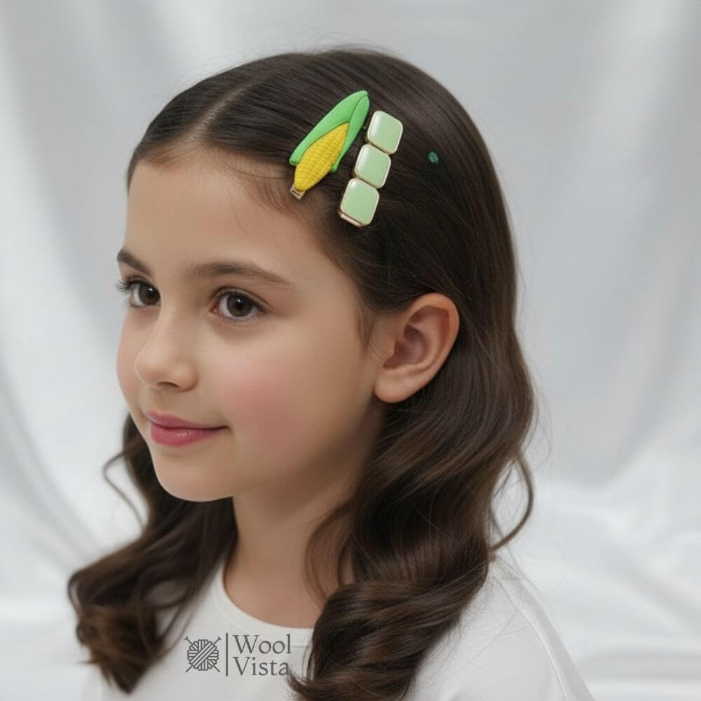 CUTE CARTOON FRUIT & SHAPES HAIR CLIPS – 10PCS GEOMETRIC PLASTIC BARRETTES, SUITABLE FOR TEENAGERS & FOUR SEASONS DAILY CASUAL WEAR