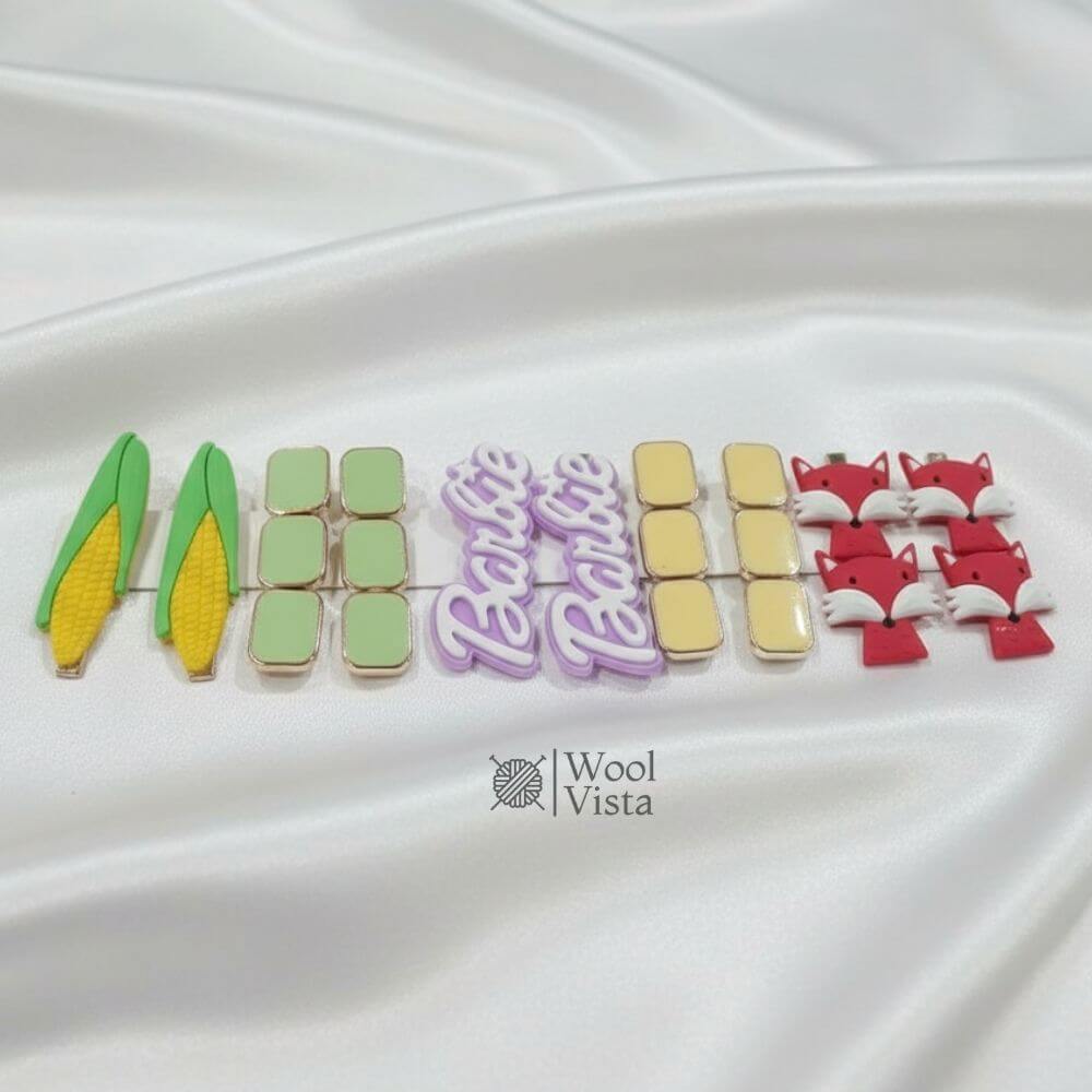 CUTE CARTOON FRUIT & SHAPES HAIR CLIPS – 10PCS GEOMETRIC PLASTIC BARRETTES, SUITABLE FOR TEENAGERS & FOUR SEASONS DAILY CASUAL WEAR