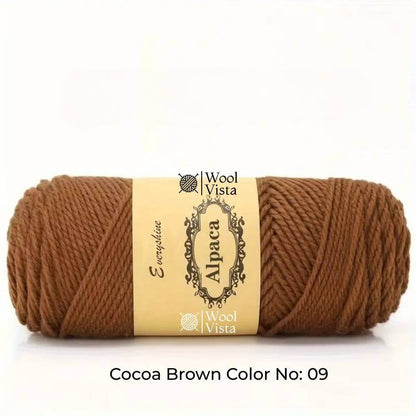 LUXURY ALPACA PURE WOOL - IMPORTED YARN BALL
