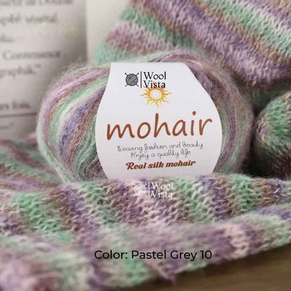 MOHAIR GRADIENT SILK CLOUD IMPORTED YARN - (PACK OF 6)