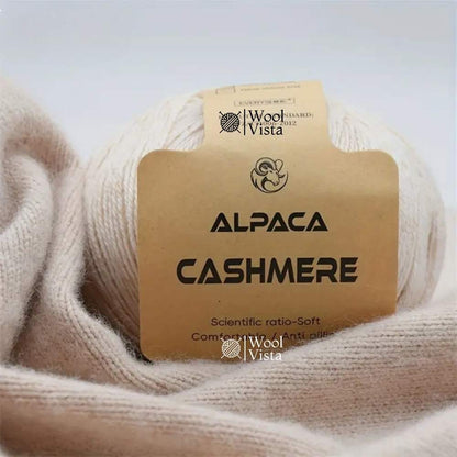 CASHMERE ALPACA WOOL YARN – SOFT, WARM & ANTI-PILLING KNITTING YARN (PACK OF 6)