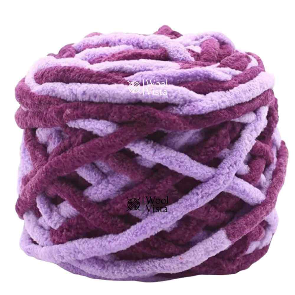 SUPER CHUNKY MULTI COLOR KNITTING BLANKET YARN