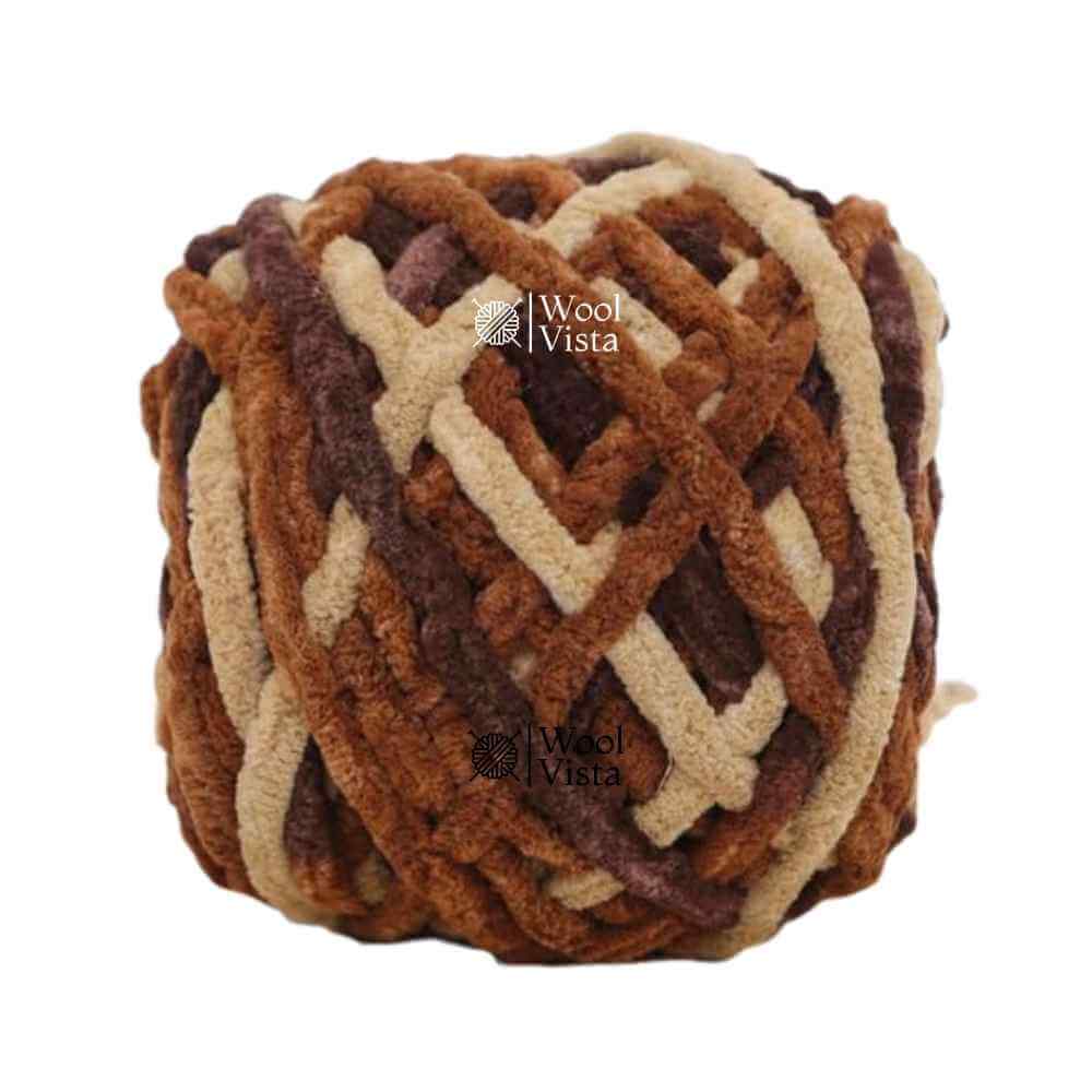SUPER CHUNKY MULTI COLOR KNITTING BLANKET YARN