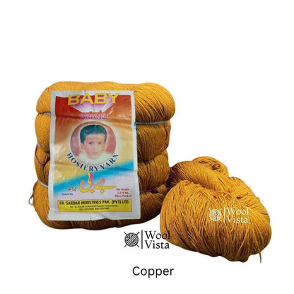 FINEST SOFT CROCHET YARN 3 PLY HANK - FOR KNITTING & CRAFTING