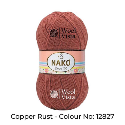 NAKO BEBE 100 - THIN YARN BALL