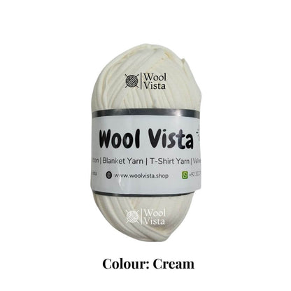 SOFT T-SHIRT YARN - PLAIN COLORS