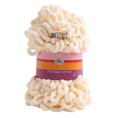 SOFT LOOP YARN BALL –  DIY KNITTING YARN FOR SCARVES, BAGS, BLANKETS & CRAFTS