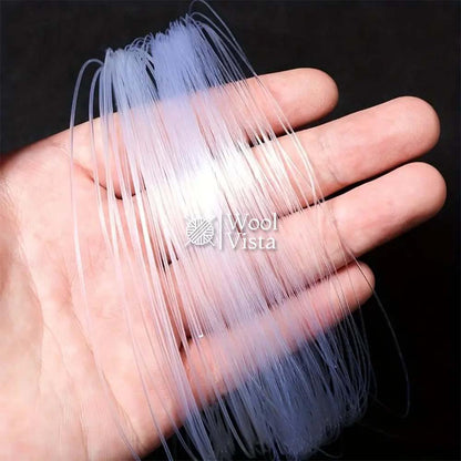 FISH WIRE TRANSPARENT 0.5-0.6 mm