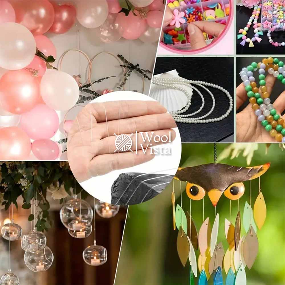 FISH WIRE TRANSPARENT 0.5-0.6 mm