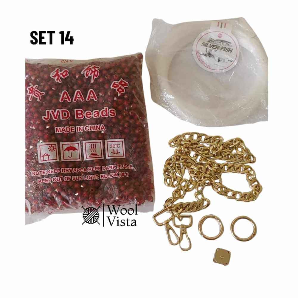 DIY BEADS BAG MAKING KIT