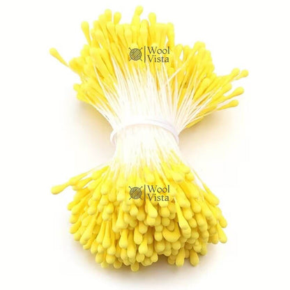 DOUBLE ENDED 3MM PEARL FLOWER STAMEN – FLOWER DIY, WEDDING DECOR, SEWING & CRAFT SUPPLIES