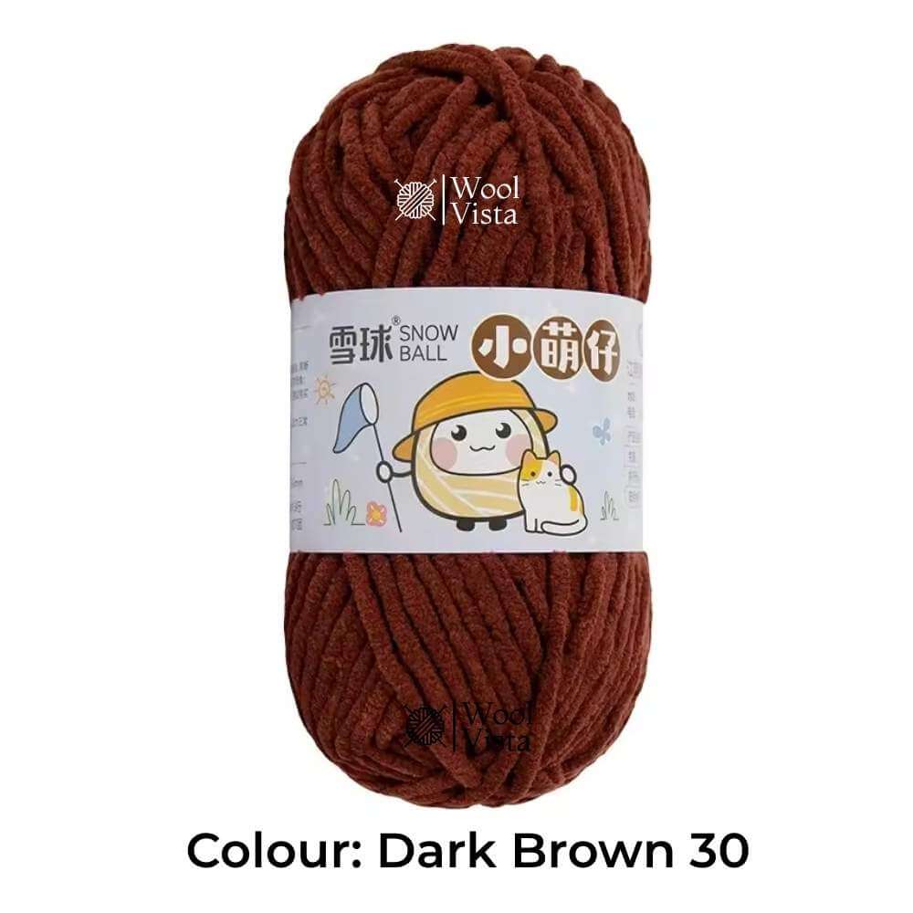 THIN CHENILLE PLUSH YARN – SOFT BLANKET & CROCHET YARN FOR KNITTING, DIY CRAFTS