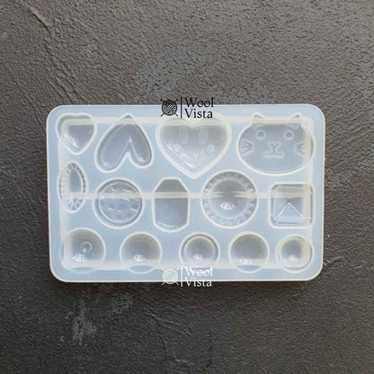 EARRING SILICONE MOLD FOR RESIN & EPOXY – DIY JEWELRY MAKING TOOL