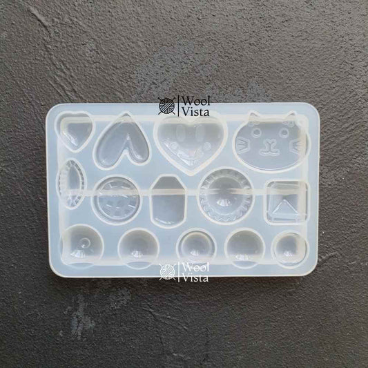 EARRING SILICONE MOLD FOR RESIN & EPOXY – DIY JEWELRY MAKING TOOL