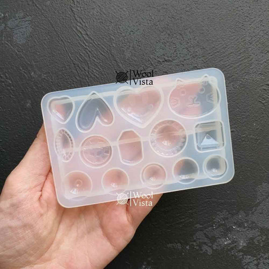 EARRING SILICONE MOLD FOR RESIN & EPOXY – DIY JEWELRY MAKING TOOL