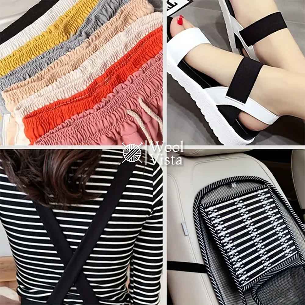 ELASTIC STRETCH BANDS ROLL - 10 METERS