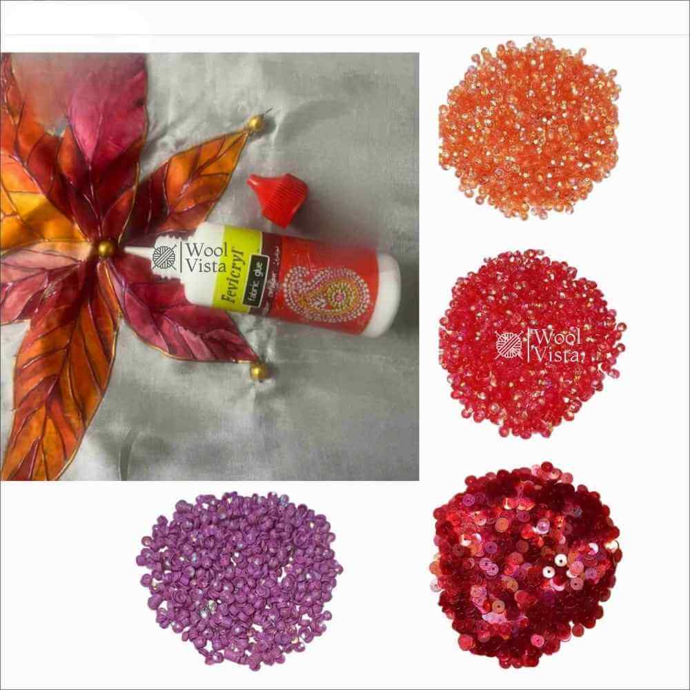 FABRIC GLUE 80ML – FEVICRYL GLUE FOR FABRIC, SEQUINS, LACE, RIBBON & MIRRORS