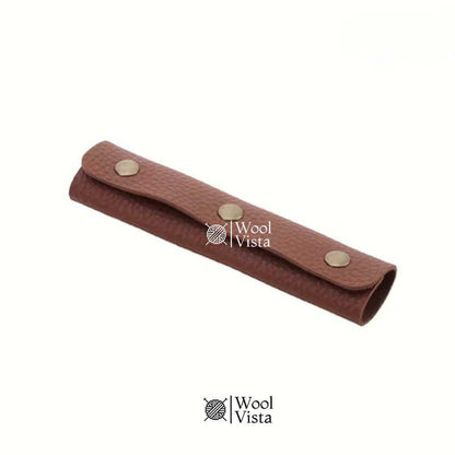 FAUX LEATHER HANDBAG HANDLE COVERS (SET OF 2) – SLIP-RESISTANT REMOVABLE HANDLE PROTECTORS WITH SAFETY SNAPS