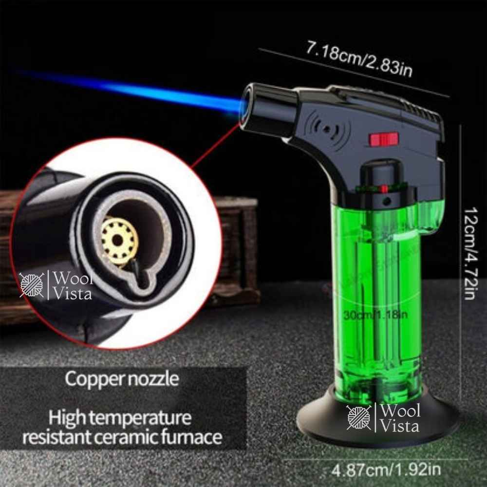FLAME TORCH LIGHTER – HIGH-HEAT TOOL FOR RESIN ART, EPOXY BUBBLE REMOVAL & DIY CRAFTING