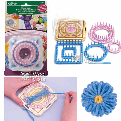 FLOWER LOOM SET (9 PIECES)