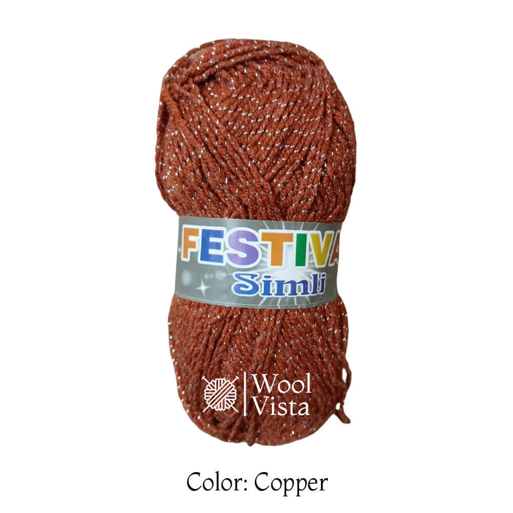 FESTIVAL SIMLI - GLITTER YARN BALL