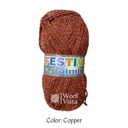 FESTIVAL SIMLI - GLITTER YARN BALL