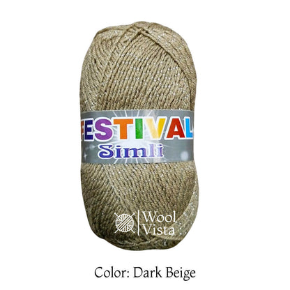 FESTIVAL SIMLI - GLITTER YARN BALL